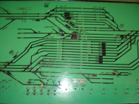 Plan świetlny - nastawnia dysponująca JCA (fot. Damian Przybyła)