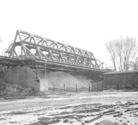 Most zsypowy szybu #JADWIGA - KWK Szombierki. W 1979 r. szyb podsadzkowy przekształcono w zbiornik piasku budowlanego.